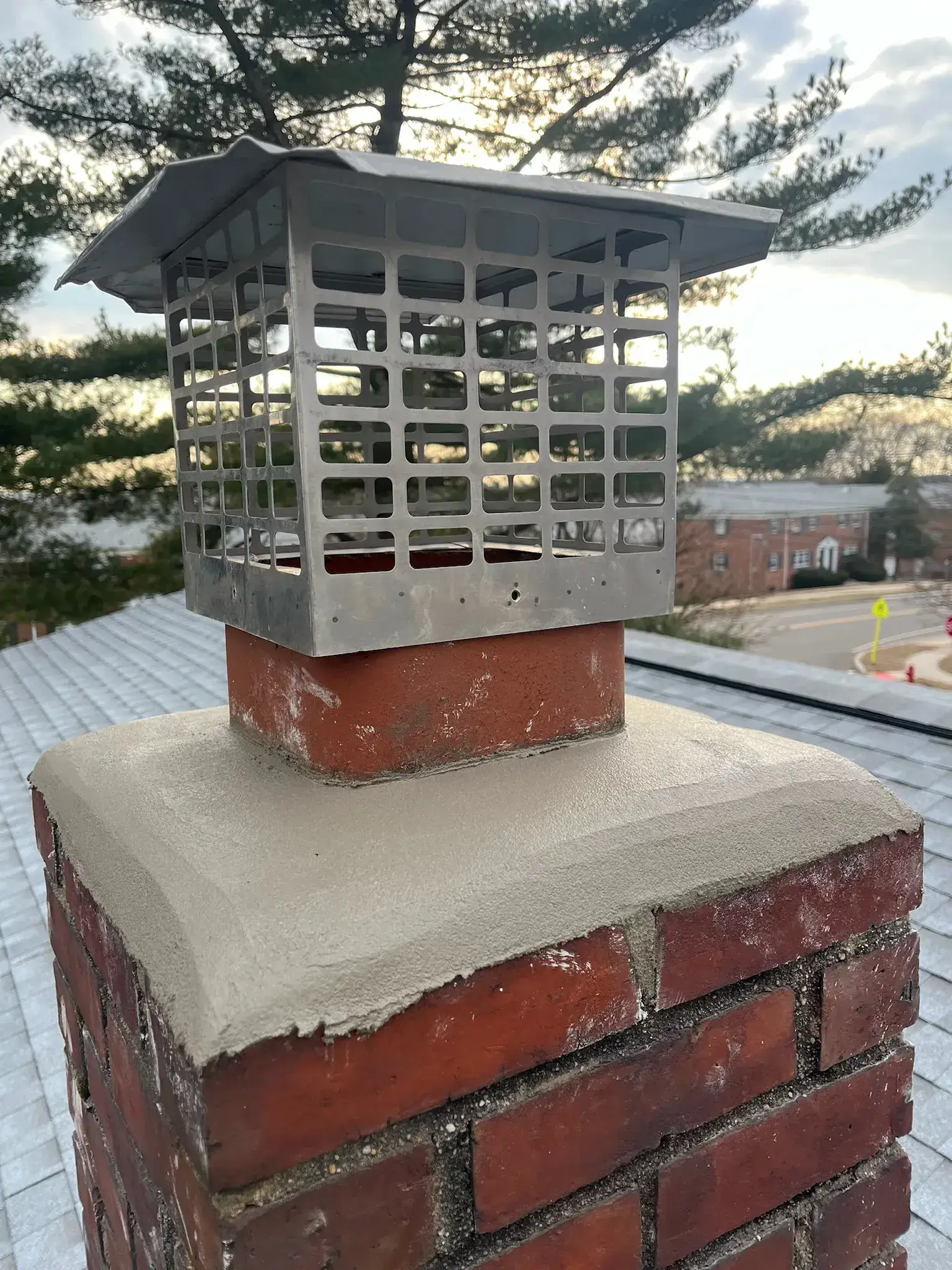 Examining a roof for warning signs