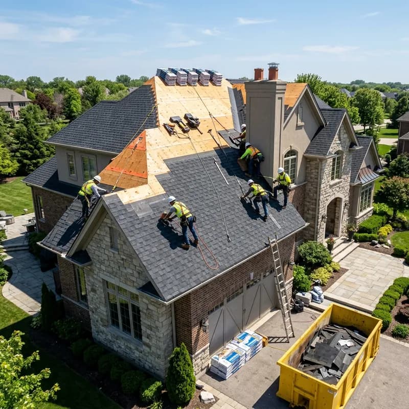 Architectural Asphalt Shingle Installation