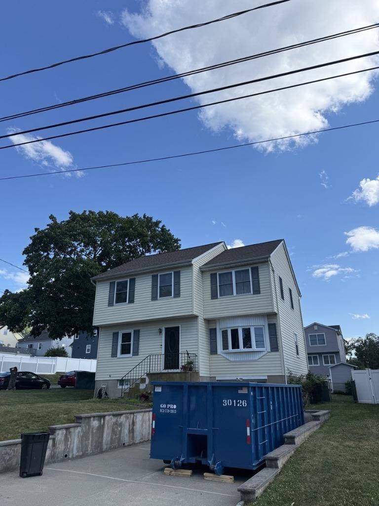 Woodland Park NJ roof replacement with new gutters