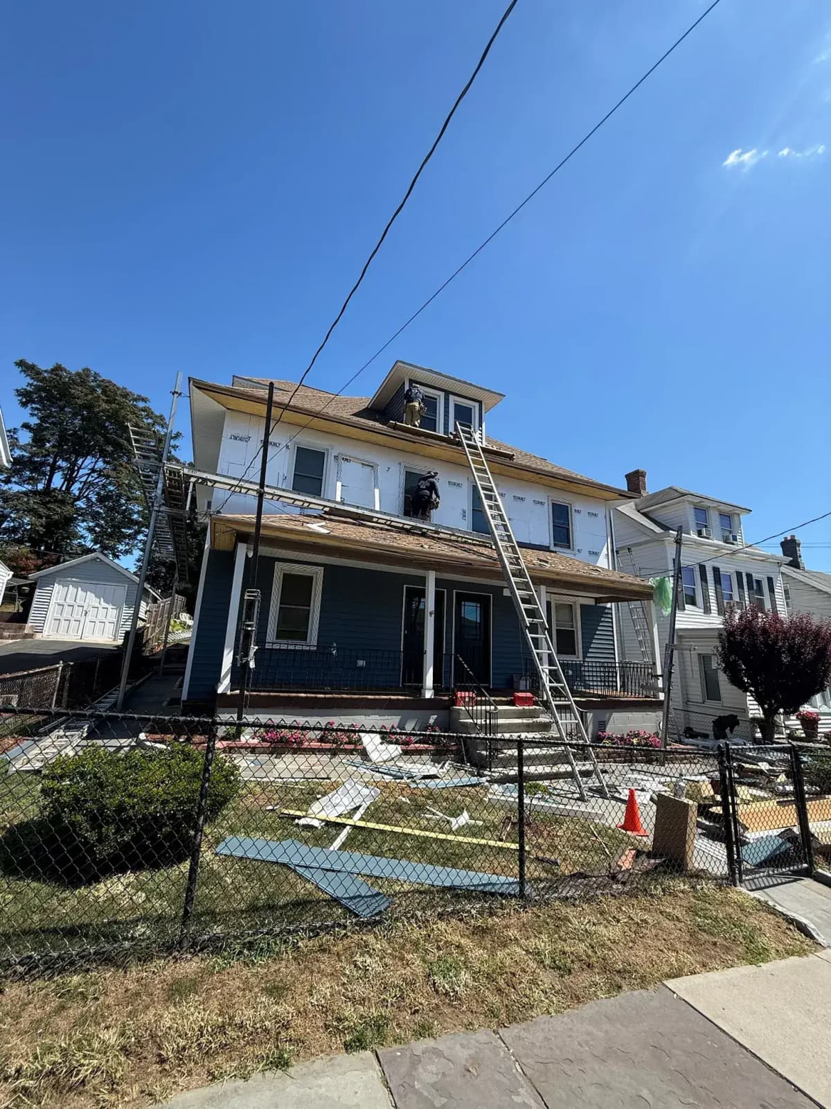 New Siding Installation project 2