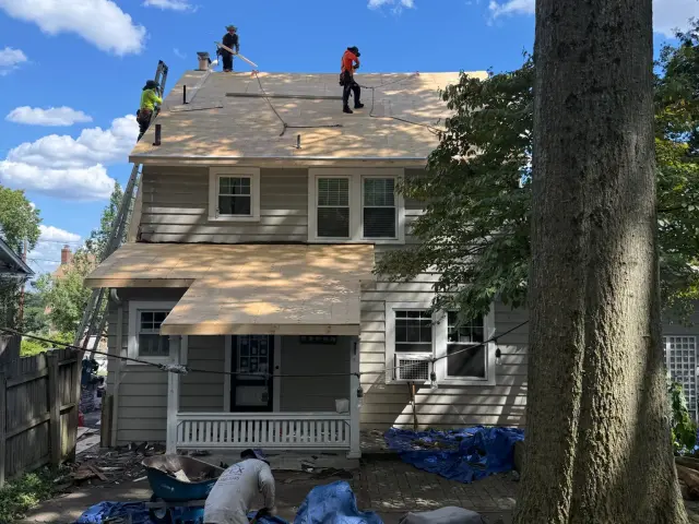 Roofing project in Clifton, NJ